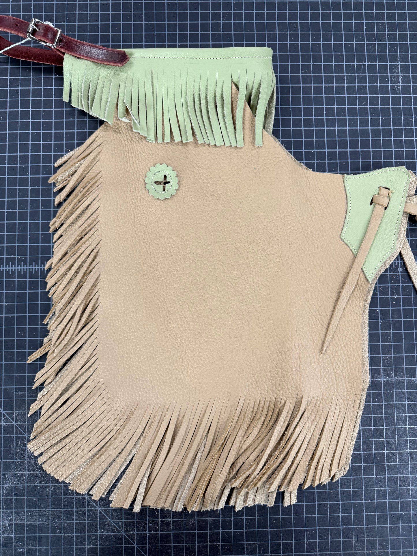 Medium Kid's Armitas Ready To Ship - Butter/Light Green