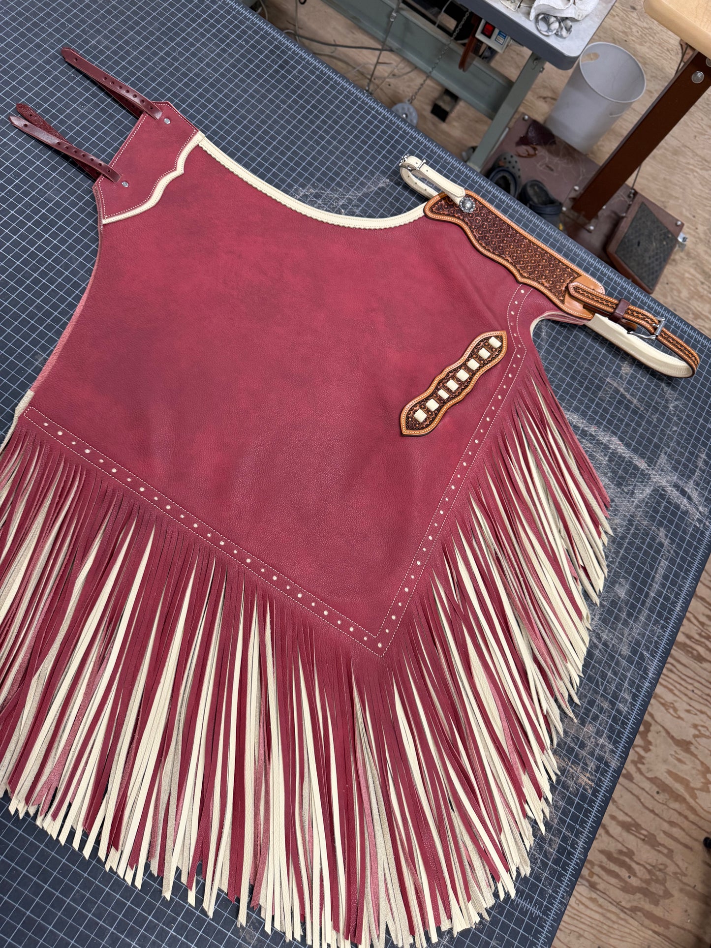 Red GreatBasin Chinks - Ready To Ship