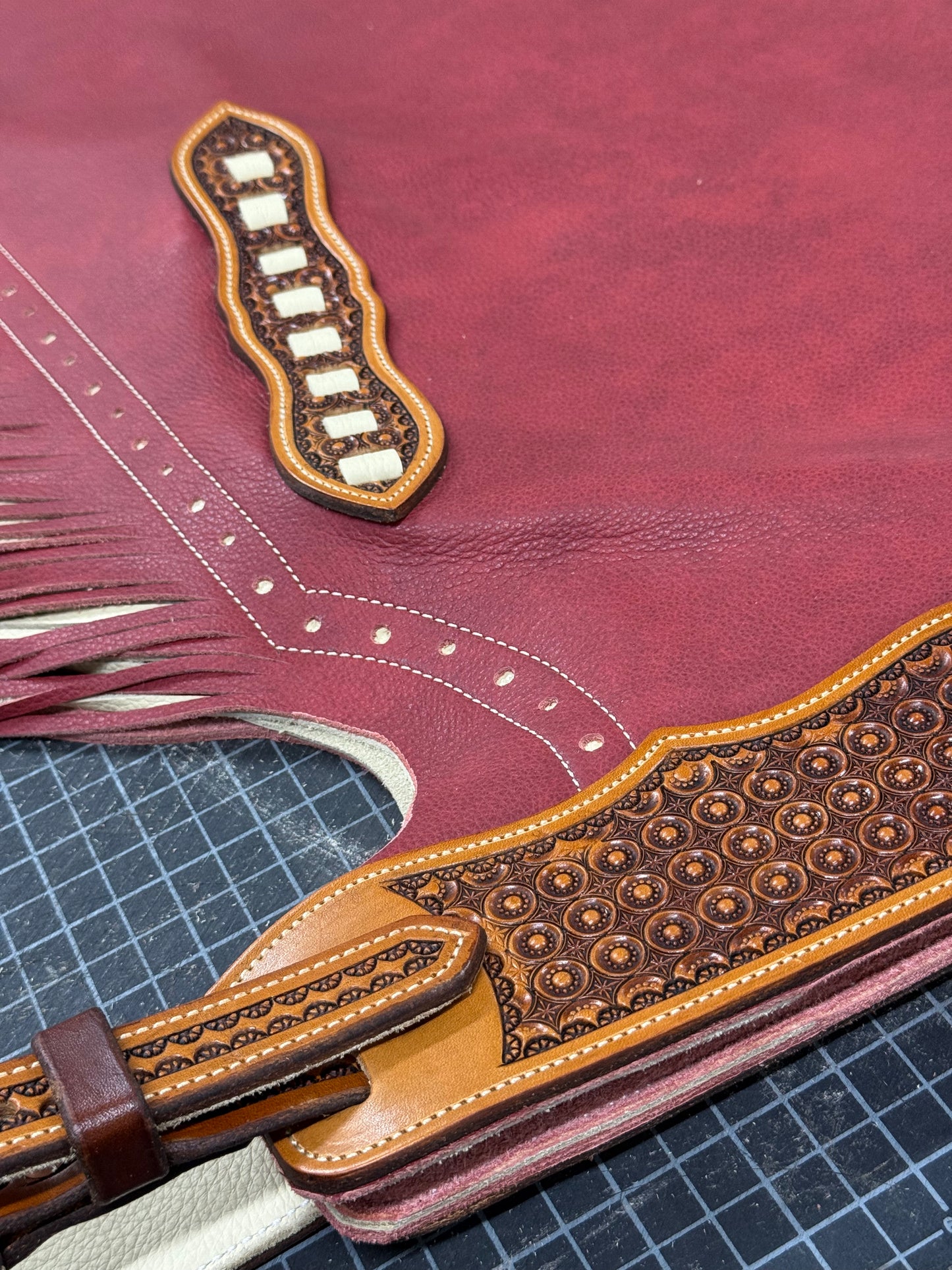 Red GreatBasin Chinks - Ready To Ship