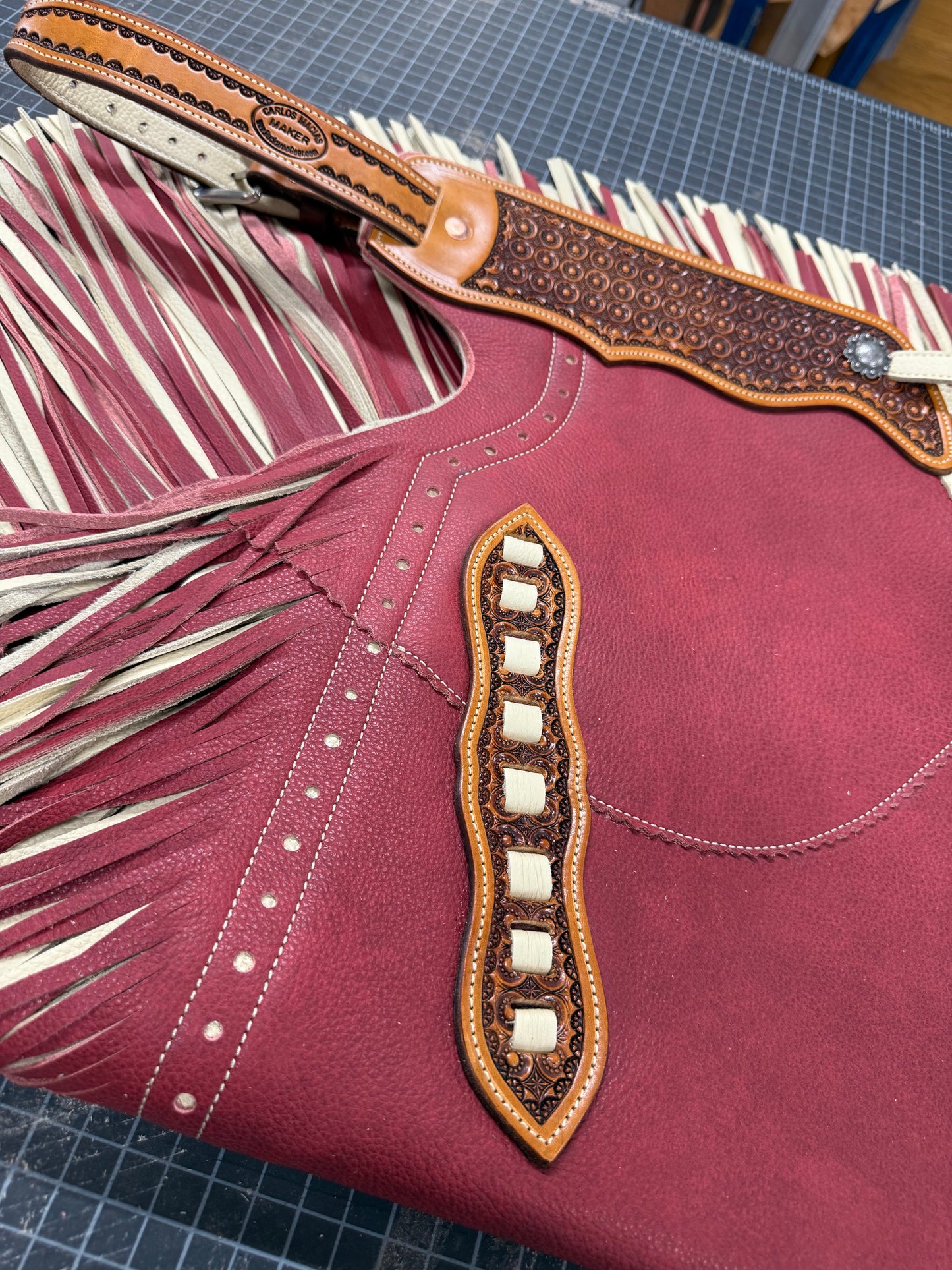 Red GreatBasin Chinks - Ready To Ship