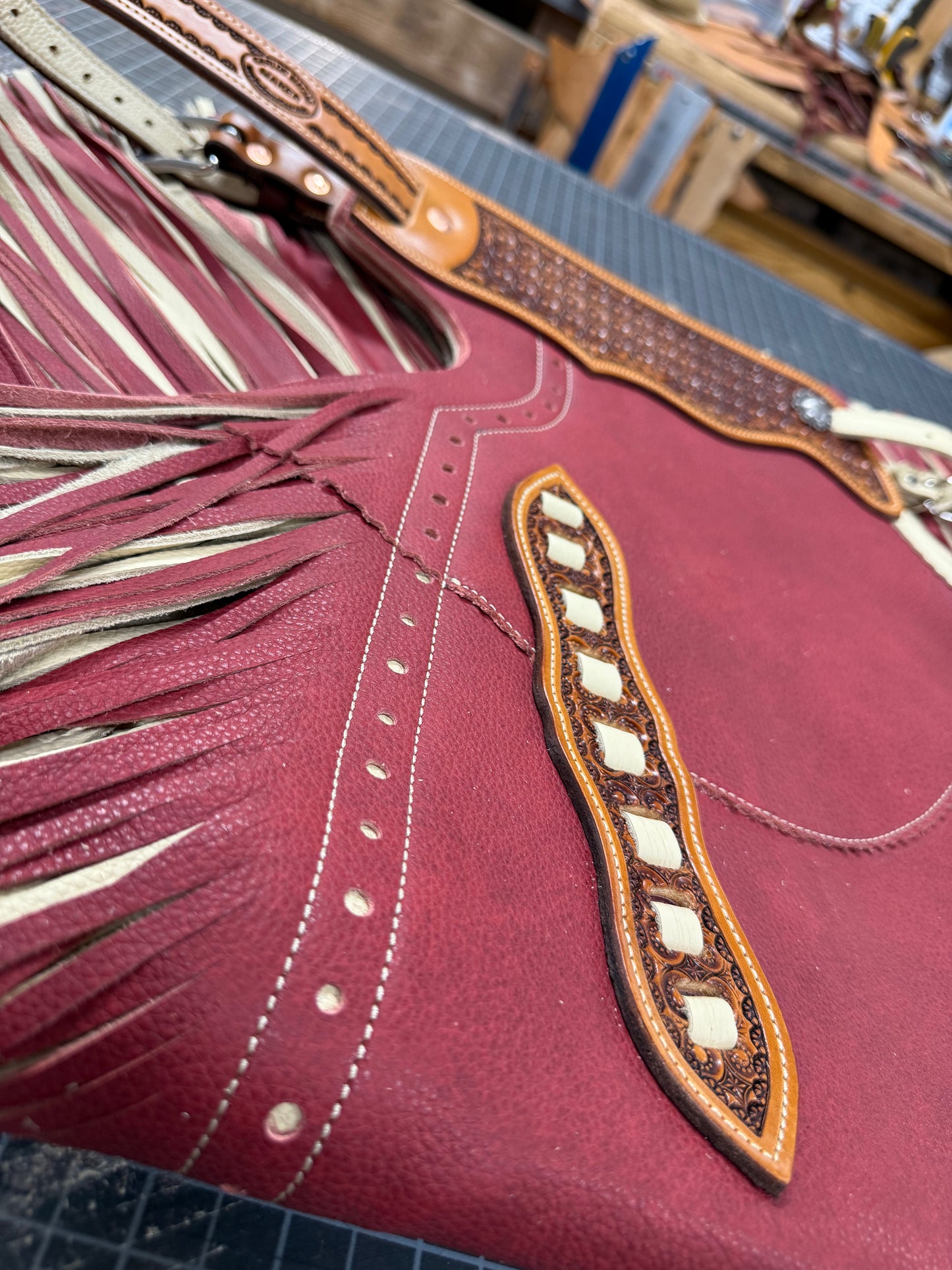 Red GreatBasin Chinks - Ready To Ship