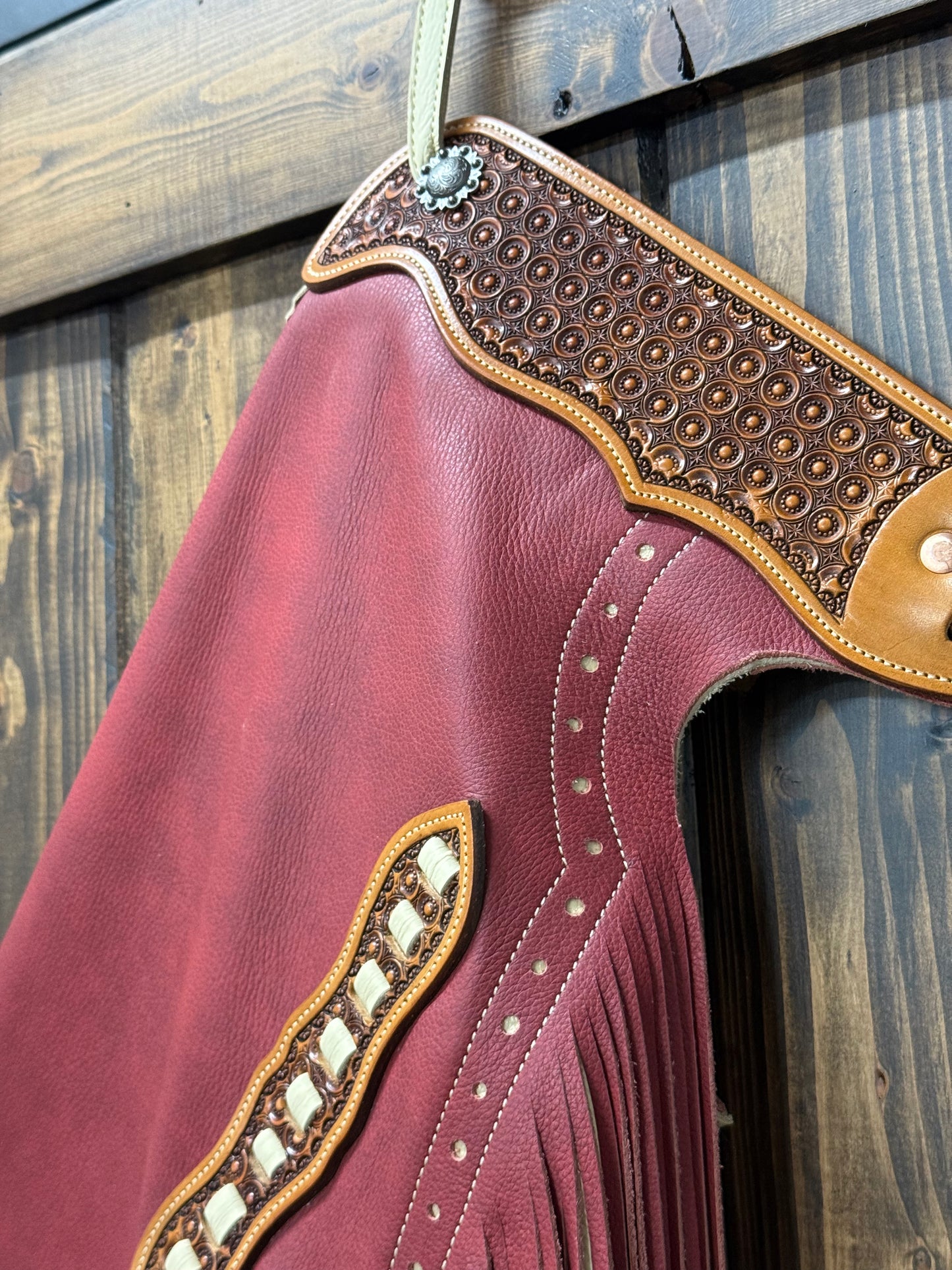 Red GreatBasin Chinks - Ready To Ship