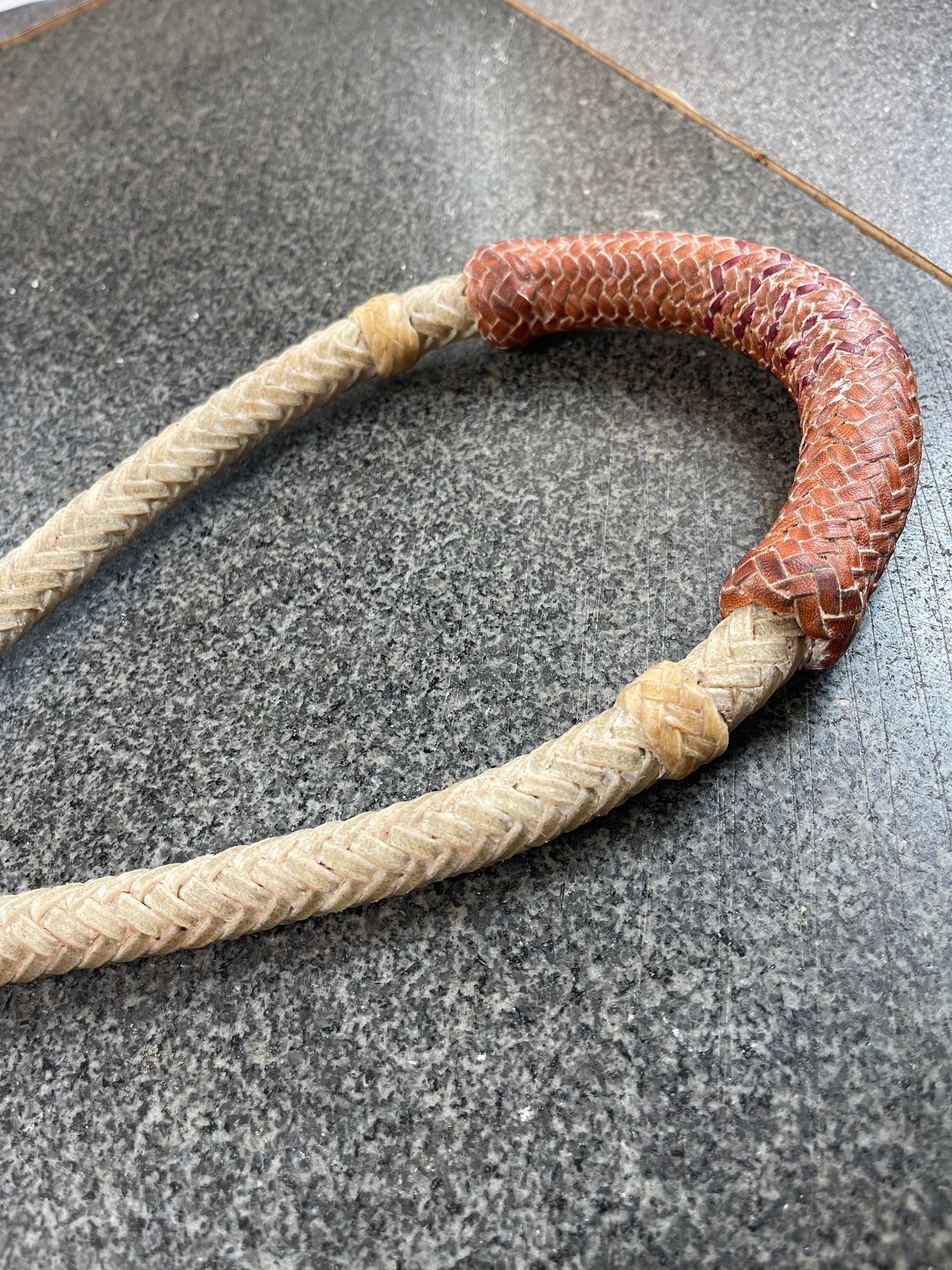 1/2" Rawhide & Roo Hide Bosal by Brad Tarp