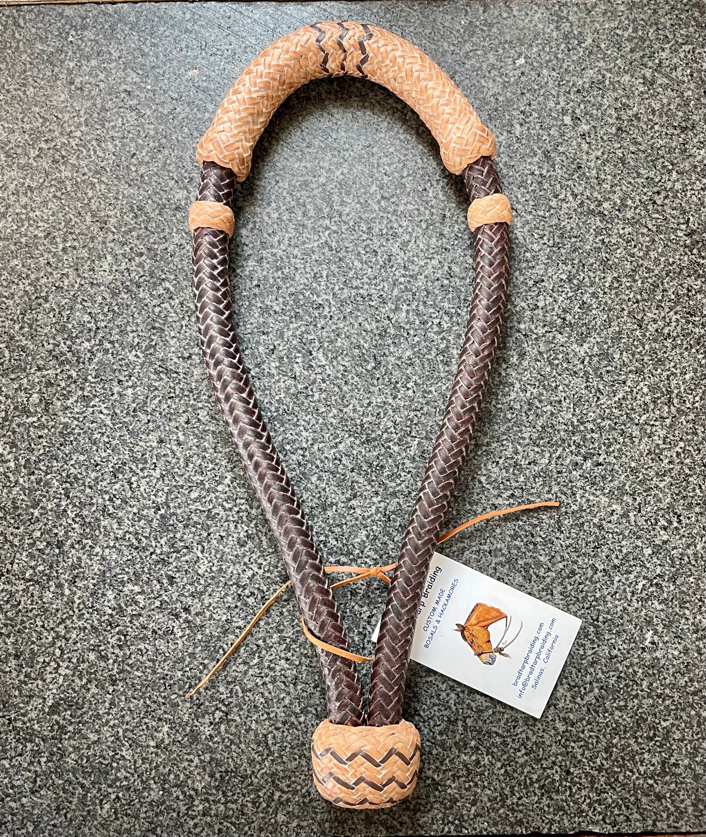 5/8" Roo Hide Bosal by Brad Tarp