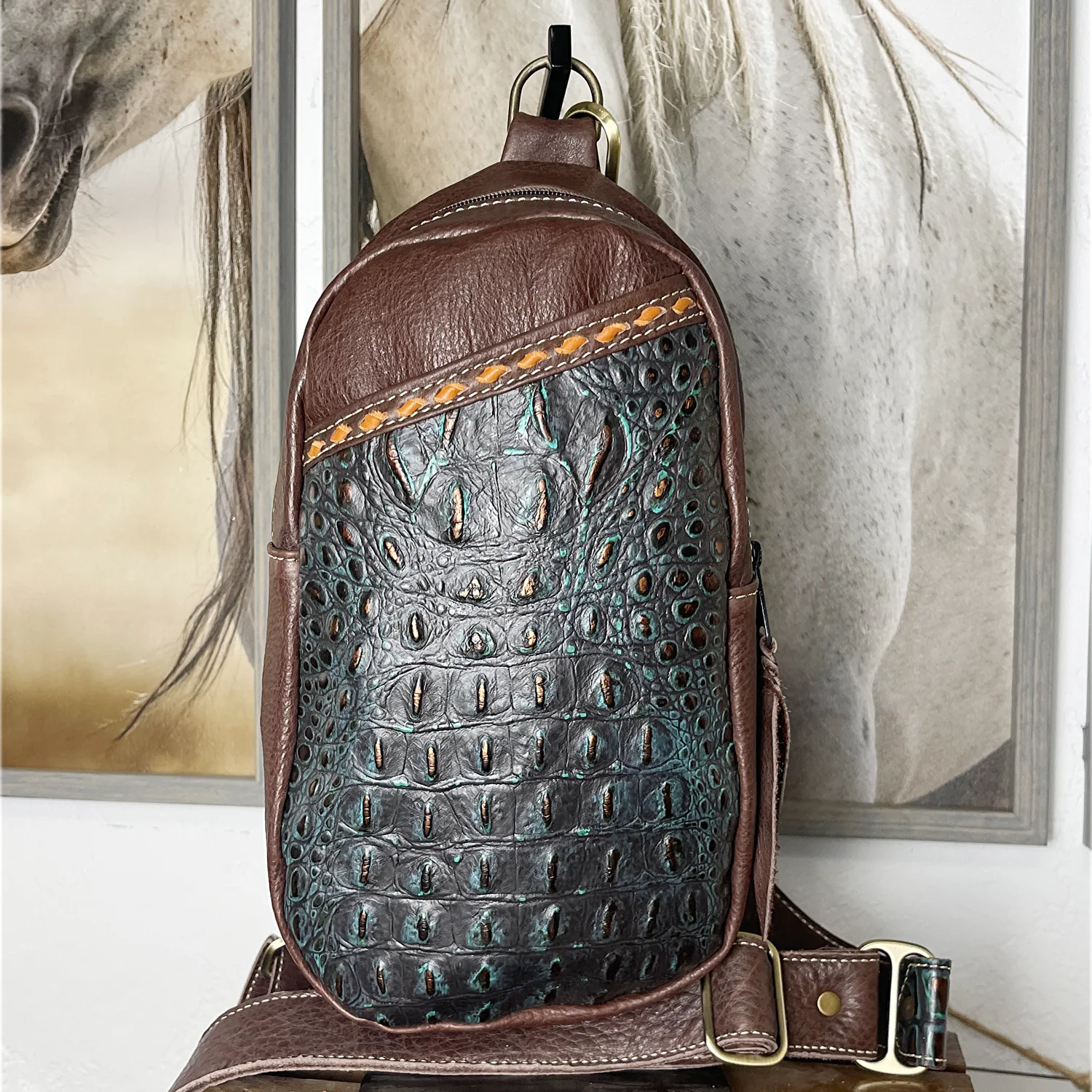 Handmade sling bag sale