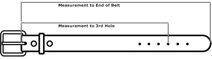 Basic Skirting Leather Work Belt - Made to Order