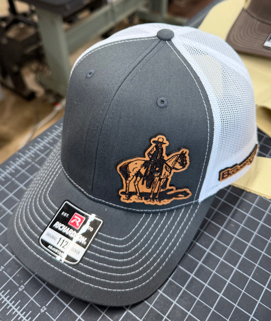 BuckarooGear Leather Patch Hat - EM Design