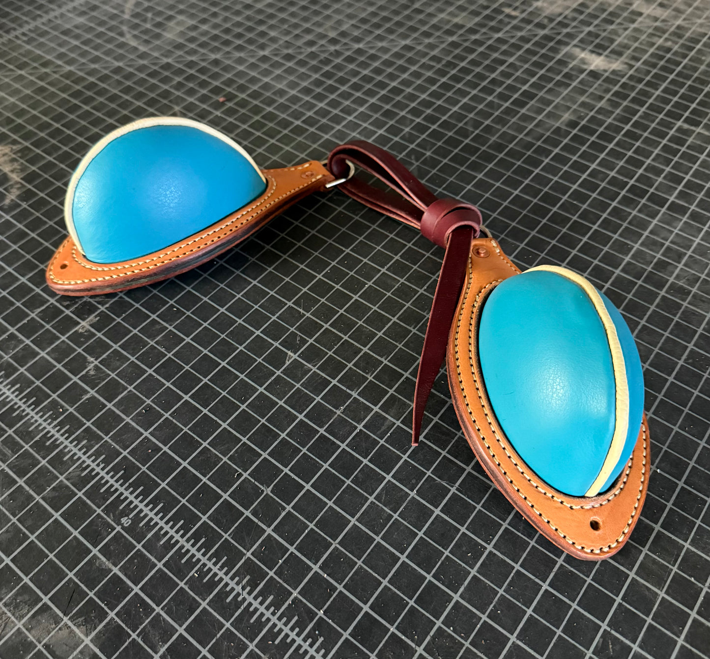 Bucking Rolls -  Turquoise