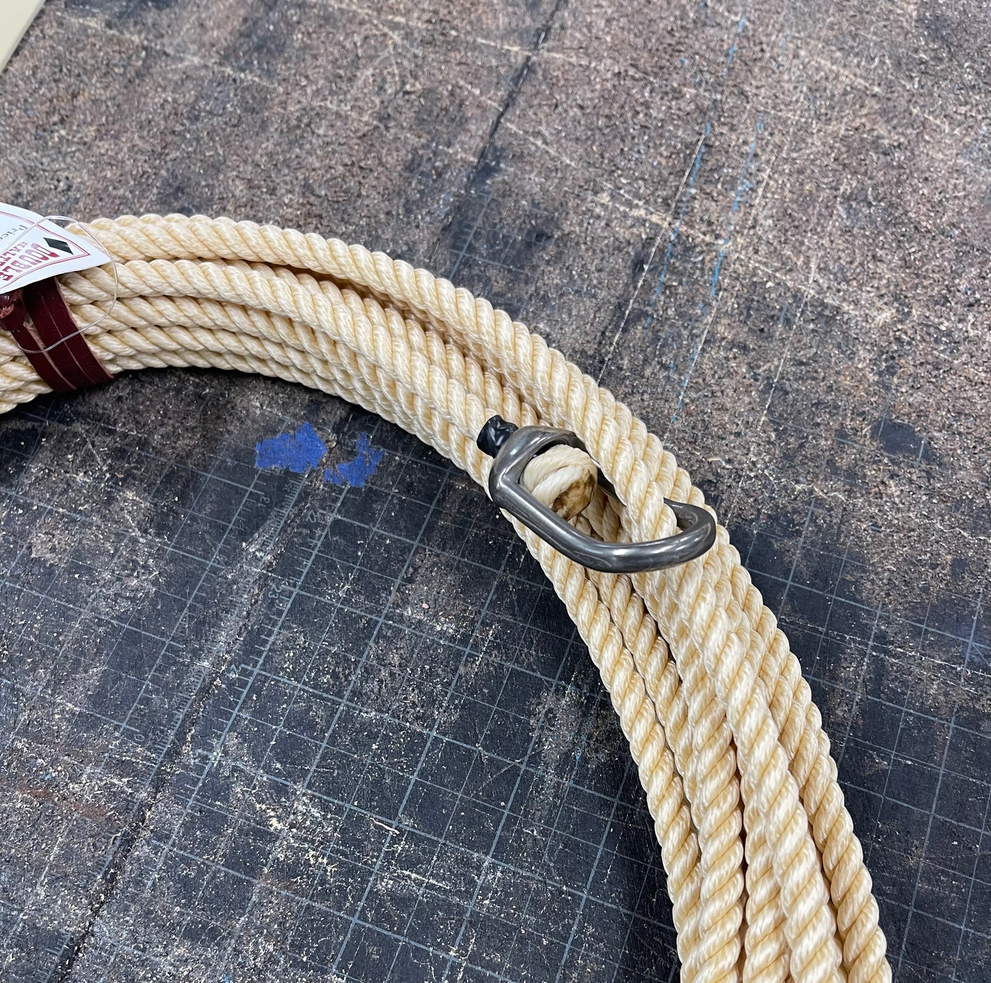 5/16- 50ft xxxSoft Nylon Lariat Rope w/Brannaman Honda