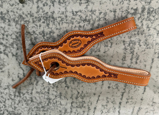 Boarder Stamped Slobber Straps - Ready to ship
