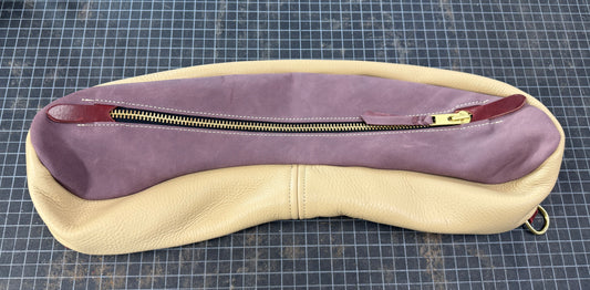Cantle Bag - Lavender /Butter Color - Ready to Ship