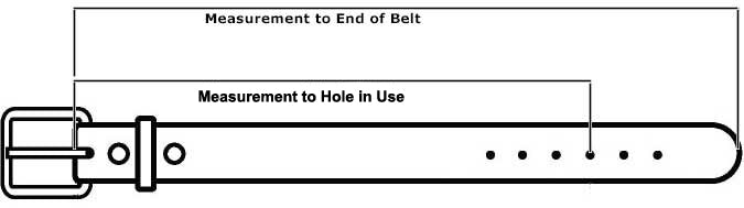 Basic Skirting Leather Work Belt - Made to Order