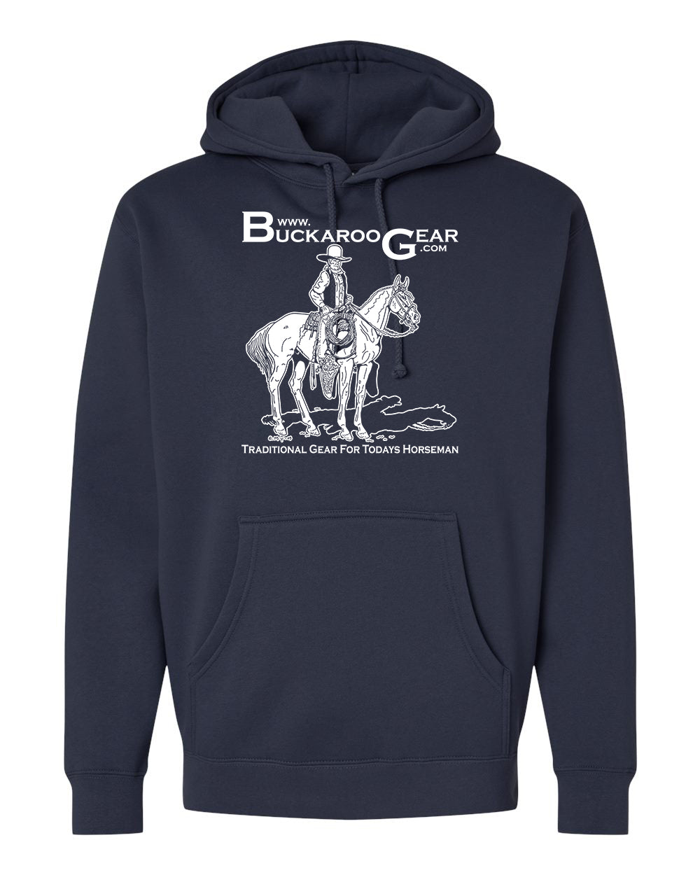 BuckarooGear Hoodies Navy Blue Large