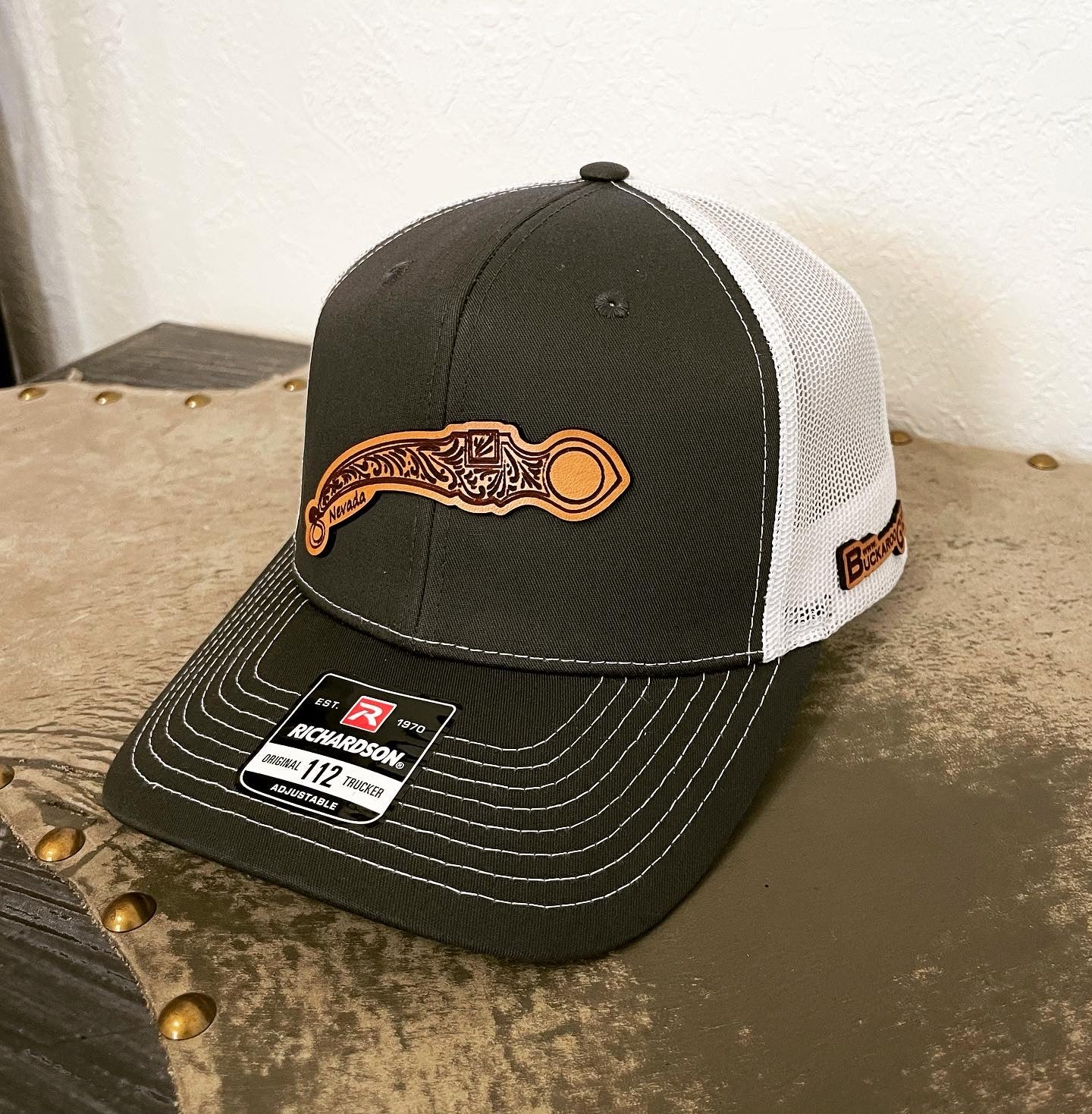Bridle Bit Collection Leather Patch Hats