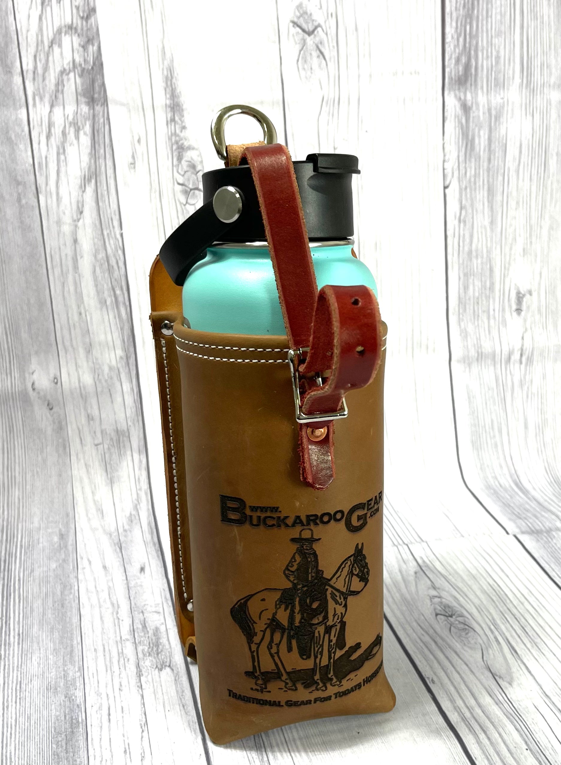 Leather Water Bottle Holder – Buckaroo Leather Products