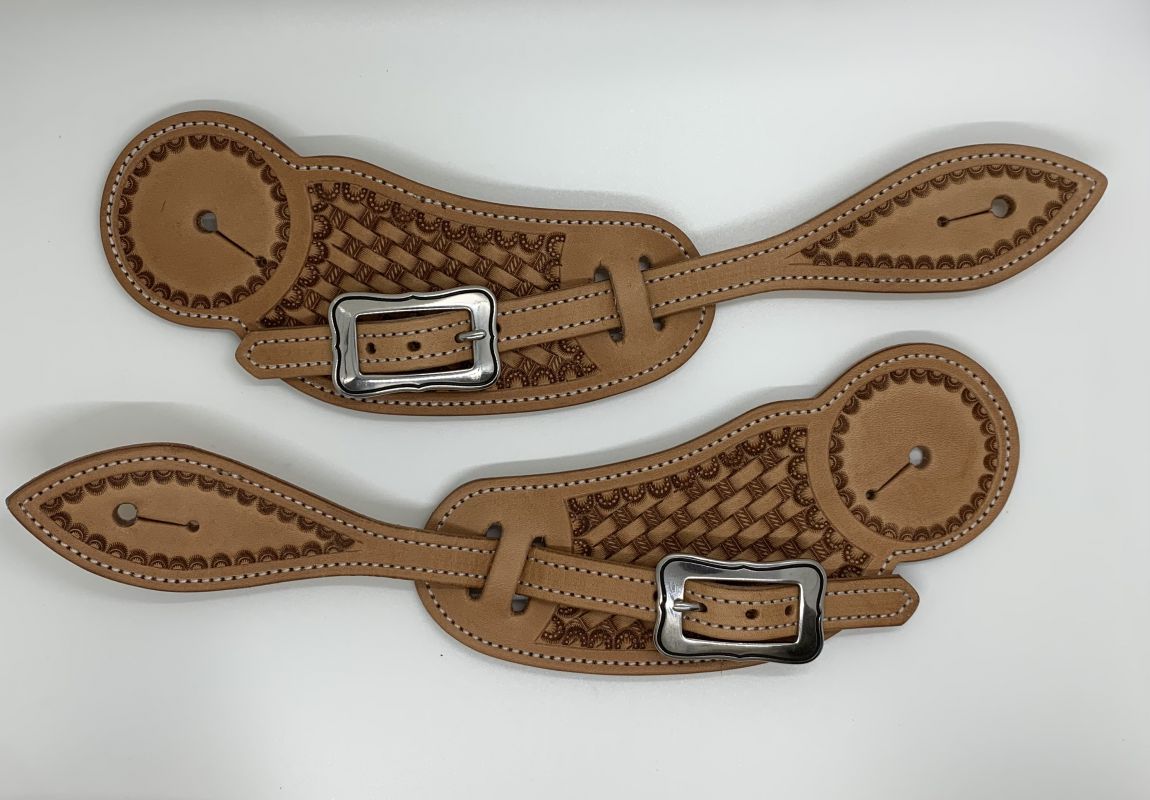 New Bib Style Spur Straps Made To Order